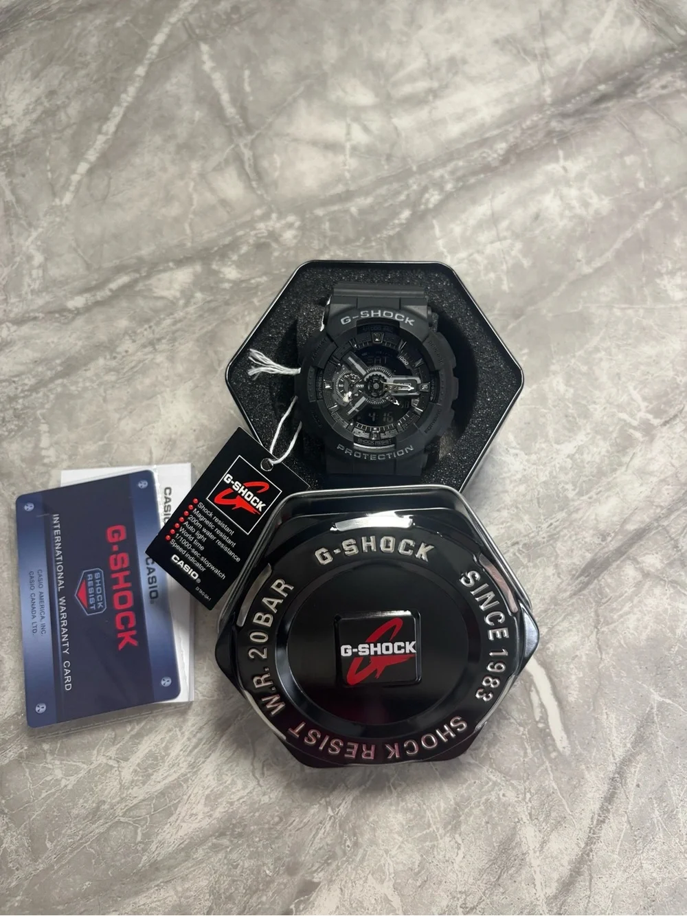 Black & White G-shock